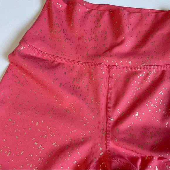 BuffBunny Rose Metallic Ombré Leggings NWT - Picture 7 of 7